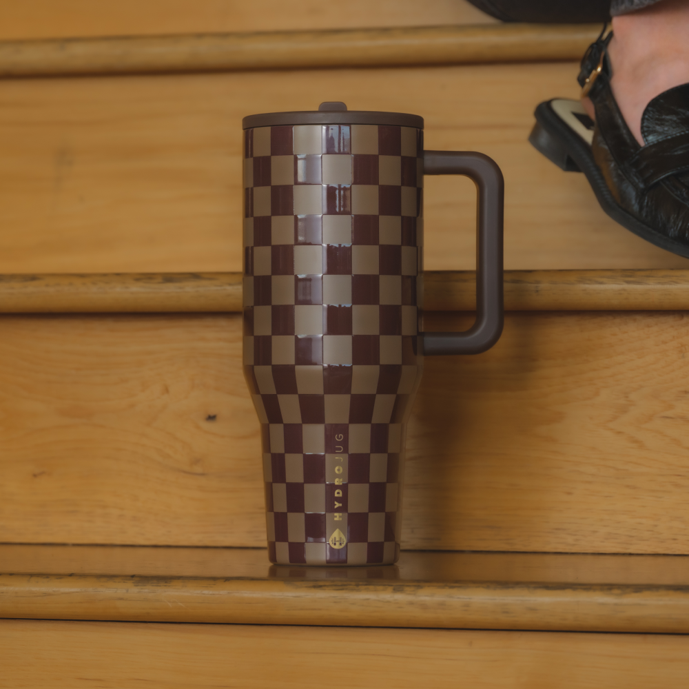 Autumn Checkers - Traveler (32oz)
