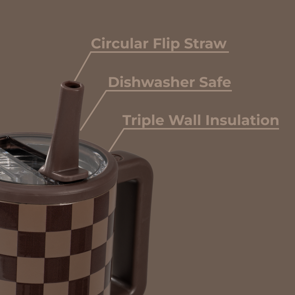 Autumn Checkers - Traveler (20oz)